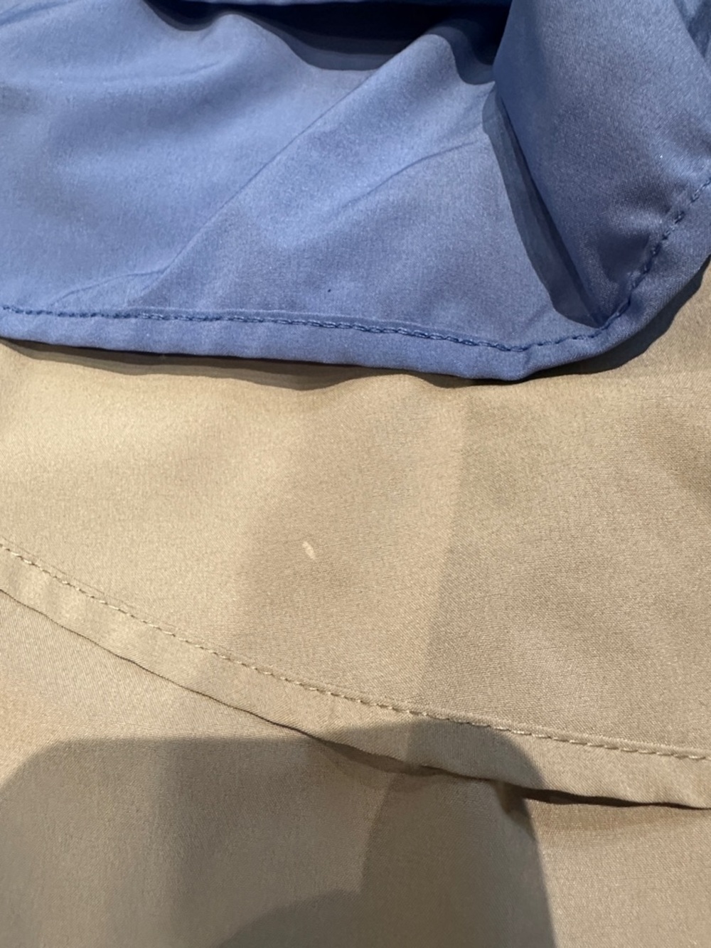 2 Pairs - Blue & Gray Layered Athletic Shorts - Picture 2 of 5